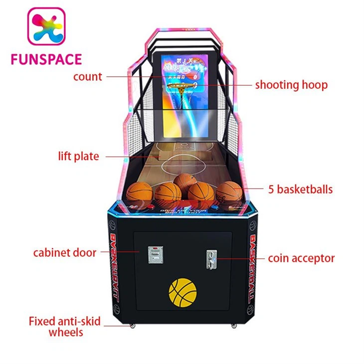 indoor basketball arcade